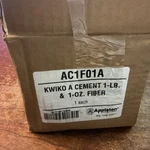 Appleton AC1F01A Sealing Kit,kwiko Cement 1-LB & 1-OZ. Fiber (new). Fixed Price $14.00.