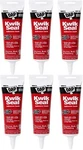 Dap 18001 Kwik Seal Kitchen And Bath Adhesive Caulk, White 5.5 Ounce (pack Of 6). Fixed Price $39.99.