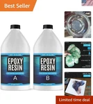 Versatile 1 Gallon Epoxy Resin Water Resistant & Non-toxic For Diy Projects. Fixed Price $158.36.