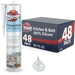 Kraken Bond Kitchen & Bath Silicone Sealant, 10.1OZ 48 Pack - Clear. Fixed Price $199.99.