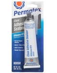 Permatex 80050 Clear Rtv Silicone Adhesive Sealant, 3 Oz Us Free Shipping. Fixed Price $5.50.
