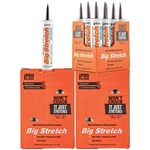 Sashco Big Stretch Caulk Dark Brown 10.5OZ Paintable Super Elastic For Interi.... Fixed Price $18.19.