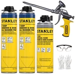 Stanley F948 All Seasons Pro Gap Filler Foam 24OZ, Pack -gun Included Set. Fixed Price $59.99.