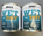 2-PACK Christys Wet Or Dry Pvc Pipe Cement, Extremely Fast Set, Aqua Blue, 16OZ. Fixed Price $33.99.