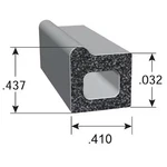 Fairchild RS1032-50 Seal, Epdm Rubber, Black, Ft. Fixed Price $39.79.