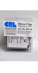 Crl Adjustable Clip Set For 1/4" Seamed Mirrors. Chrome.. Fixed Price $8.00.
