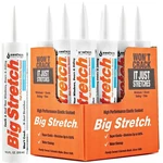 Sashco 10016 Big Stretch Caulk 10.5OZ Cartridge, White, 12 Pack. Fixed Price $81.99.