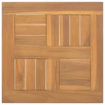 Square Table Top Dining For Home Kitchen Solid Wood Teak Vidaxl. Fixed Price $70.99.
