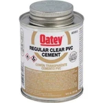 Oatey 8 Oz Clear Regular Bodied Pvc Pipe Joint & Fitting Cement 31013. Fixed Price $9.74.