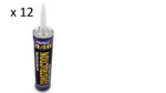 12 Quality High End NUFLEX446 Acoustical & Vapor Barrier Sealant Adhesive Black. Fixed Price $129.99.