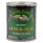 General Finishes Sgpt Clear Arm-r-seal Oil-based Topcoat, Semi-gloss. Fixed Price $41.03.