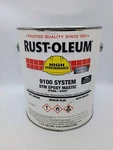 Rust-oleum 9100 System Dtm Epoxy Mastic, Marlin Blue Gallon Can Base Lot Of. Fixed Price $80.96.
