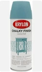Spray Paint,chalky Waterfall By Krylon/sherwin-williams Co., PK6. Fixed Price $75.01.