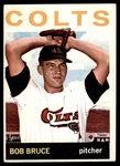 1964 Topps Bob Bruce Baseball Card Houston Colt .45S #282. Fixed Price $5.00.