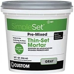 Simpleset Pre-mixed Thin-set Mortar 1 Qt. Fixed Price $25.07.