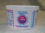 E-z EMX-70016L 1-PINT Plastic Mixing Cup Lids, Box Of 100. Fixed Price $63.99.