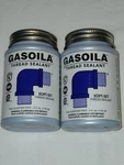 Gasoila SS04 Soft Set Thread Sealant Wptfe Liquid Blue Green 7030679 1/4 Pint. Fixed Price $15.99.
