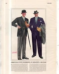 1939 Double Breasted Suits. Hats Shoes And Canes By Laurence Fellows. Fixed Price $24.00.