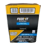 12 Pack Fuze-it All-surface Construction Adhesive Liquid Nail LN-200 9 Oz.. Fixed Price $75.99.