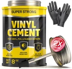 8 Oz Vinyl Cement Glue Non-brittle, Zero Shrinkage & Watertight Seal, Contact. Fixed Price $18.56.