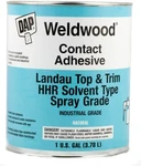 Dap Weldwood Contact Cement Adhesive - Landau Top Hhr Solvent Spray 1 Gallon. Fixed Price $70.99.