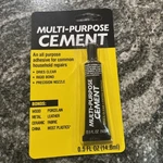 Multi-purpose Cement All Adhesive Glue 6 Pack 0.5 Floz Usa By Henkel. Fixed Price $13.88.