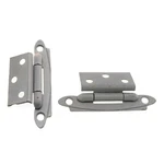 Pair Of Amerock Prime Coat Face Mount Full Inset Hinges For Flush Doors E7945. Fixed Price $8.64.
