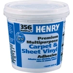 Henry 356 Felt Backed Sheet Flooring And Carpet Adhesive, Qt. 12072 Ww. Fixed Price $10.58.