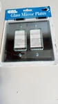 Crl Mirror Glass Double Designer Plate GMP13 Oversize 5" X Vintage Nos. Fixed Price $11.50.