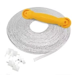 1/2 In. Wide 50 Ft. Long White Pvc Self-adhesive Flexible Caulk Trim Molding. Fixed Price $84.99.