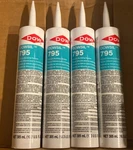 Dowsil 795 Cartridge Building Sealant White Color * 4 Tubes. Fixed Price $38.88.