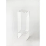 Butler Specialty Company Crystal Clear Acrylic End Table/plant Stand -. Fixed Price $544.99.