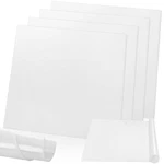 4 Pack Translucent Silicone Sheets, 12'' X 1/8'' 60A Duro White Rubber Ma. Fixed Price $31.99.