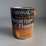 Minwax Super Fast Drying Polyurethane For Floors Semi Gloss Clear Coat 1 Gallon. Fixed Price $80.00.