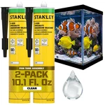 Stanley S420 Specialty Aquarium Silicone, 10.1OZ Pack - Translucent Clear. Fixed Price $14.90.