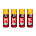 Great Stuff 12 Oz. Gaps And Cracks Insulating Spray Foam Sealant 4 Pack. Fixed Price $22.59.