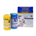 Smooth-on Ecoflex 00-30 Super-soft, Platinum Cure Silicone Rubber Pint Unit. Fixed Price $46.63.