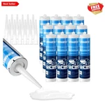 Rv Roof Sealant 12 Pack, Self-leveling Lap White, Caulking Exterio.... Fixed Price $174.95.