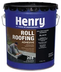 Henry Smooth Black Solvent-based Cold-ap Roof And Lap Adhesive 4-3/4 Gal. Fixed Price $87.95.