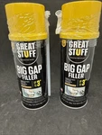 Great Stuff Big Gap Filler 12 Oz Insulating Foam Sealant Construction New. Fixed Price $9.90.
