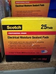 3M 2200 Moisture Sealant Pad, 4.5" 6.5" (25 Pads Per Box). Fixed Price $24.00.