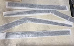 Fits 24-26 Hyundai Santa Fe Window Visors Vent Rain Sun Guard Deflectors Tape-on. Fixed Price $25.99.