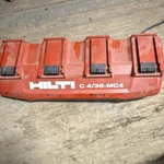 Hilti C4/36MC4 Multi 4-BAY Charger 90W 4A 14V/22V/36V 3.5LBS Led 220V. Fixed Price $150.00.