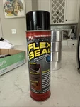 Flex SEAL14 Oz. Black Aerosol Liquid Rubber Sealant Coating Spray Paint. Fixed Price $14.99.