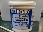 Henry 356 Multipro Premium Multipurpose Carpet & Sheet Vinyl Adhesive **new**. Fixed Price $25.95.