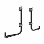 Surco Products Inc. DH1001 Wall Mount Swing Away Door Hanger Black Powder Coat. Fixed Price $121.47.
