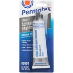 Permatex 80050 Clear Rtv Silicone Adhesive Sealant, 3 Oz Pack Of 1,. Fixed Price $9.10.