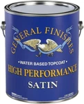 General Finishes Gahs Clear High Performance Water-based Topcoat 1 Gallon, Satin. Fixed Price $108.00.