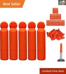 Lil Pecker 25 Caulk Sealer Caps - Durable Rubber, Easy Removal, Bright Orange. Fixed Price $36.99.