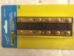 Terminal Block 13531 Seachoice 6 Gang Brass Screws Power Ground 12V Dc Boat. Fixed Price $22.95.
